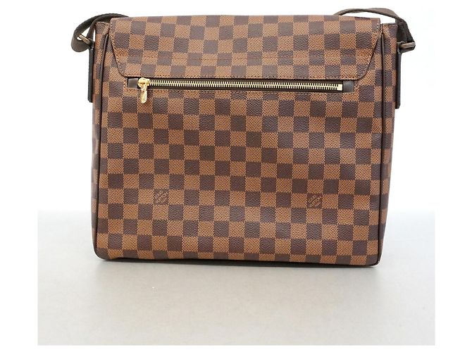 Borsa a tracolla Louis Vuitton Damier District MM - vista 8