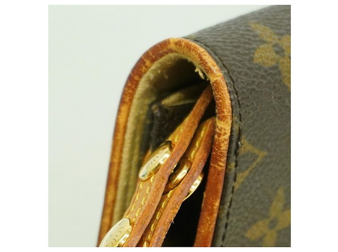 Borsa a tracolla Louis Vuitton Monogram Pochette Twin GM - vista 7