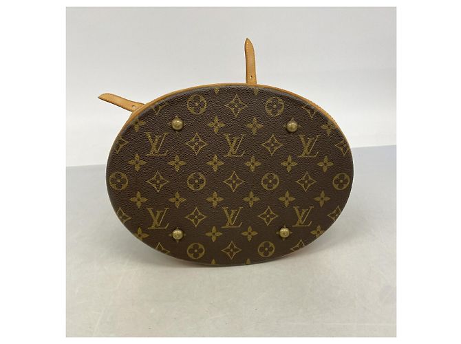 Saco Tote Louis Vuitton Monogram Bucket GM - vista 3