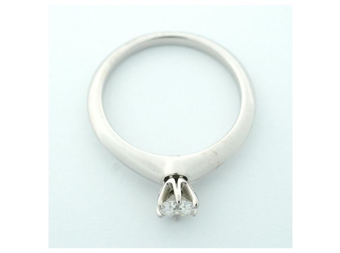 Autre Marque Anillo Alianza Solitario Tiffany & Co. - vista 3