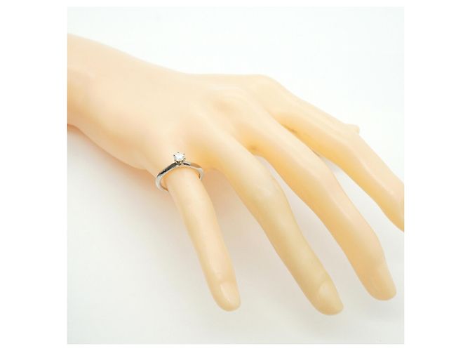 Autre Marque Anillo Alianza Solitario Tiffany & Co. - vista 7