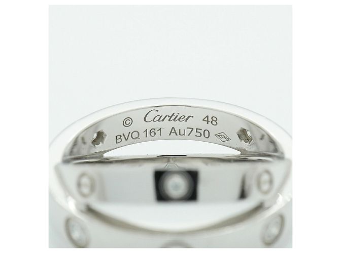 Cartier B-Love Ring in 18K Weißgold - Ansicht 4