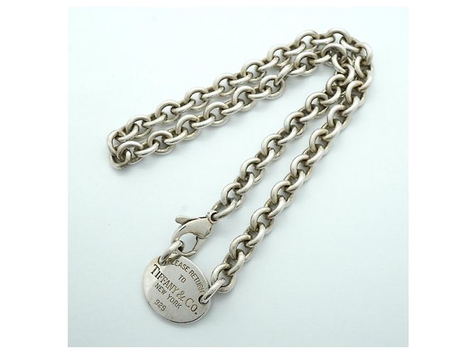 Autre Marque Collana Tiffany & Co. Return to Oval in argento sterling - vista 3