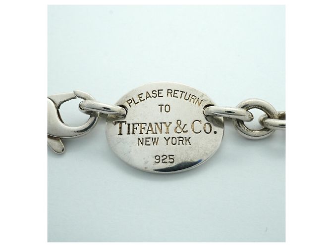 Autre Marque Collana Tiffany & Co. Return to Oval in argento sterling - vista 5