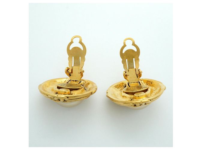 Orecchini a clip Chanel Gold - vista 8