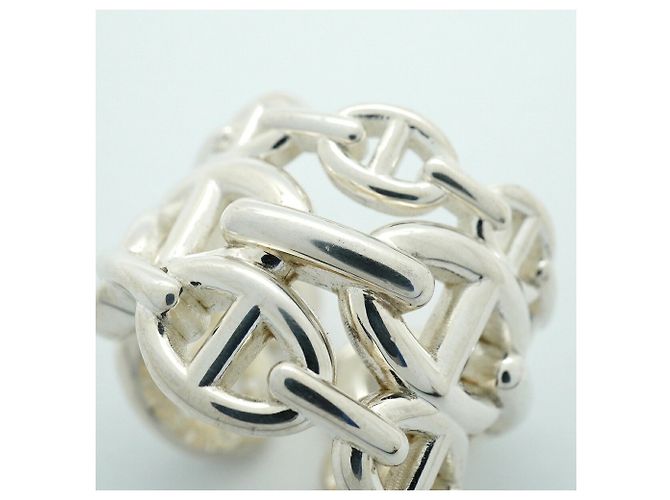 Ring Hermès Bague Hermes Enchainée Chaine d'Ancre - vue 11