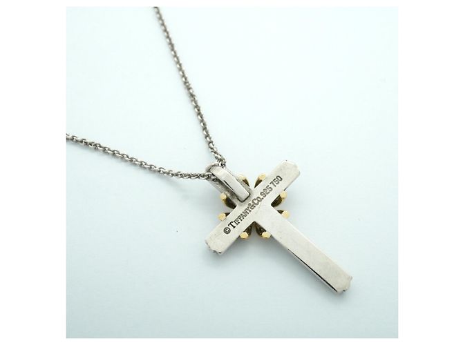 Autre Marque Collana Croce Signature Tiffany & Co. - vista 2
