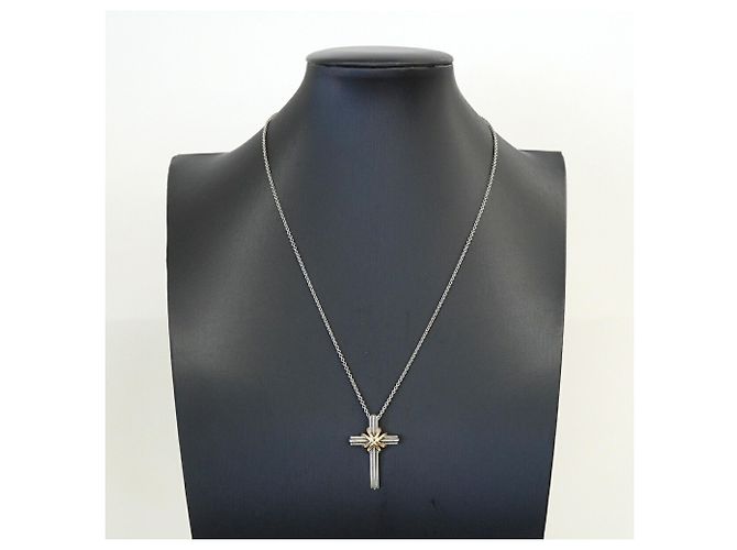 Autre Marque Collana Croce Signature Tiffany & Co. - vista 7