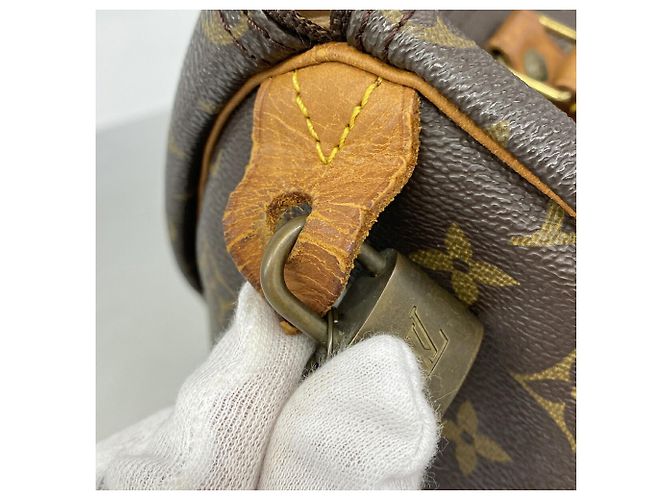 Borsa Louis Vuitton Monogram Speedy 35 - vista 8