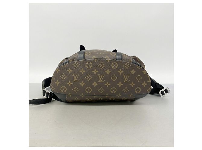 Mochila Louis Vuitton Monogram Macassar Christopher MM - vista 3