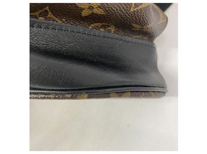 Mochila Louis Vuitton Monogram Macassar Christopher MM - vista 6
