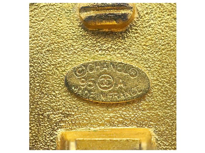 Chanel Gold Clip-On Ohrringe - Ansicht 4