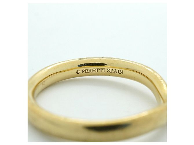 Autre Marque Anello Fascia Curva Tiffany & Co. in Oro Giallo 18K - vista 5
