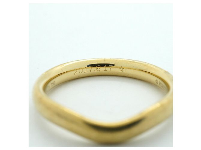 Autre Marque Anello Fascia Curva Tiffany & Co. in Oro Giallo 18K - vista 6