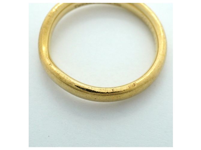 Autre Marque Anello Fascia Curva Tiffany & Co. in Oro Giallo 18K - vista 9