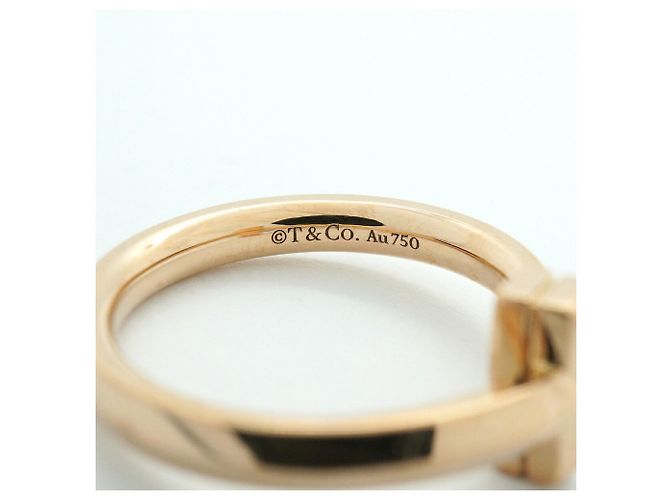 Autre Marque Anello Tiffany & Co. T One in oro rosa 18K - vista 4