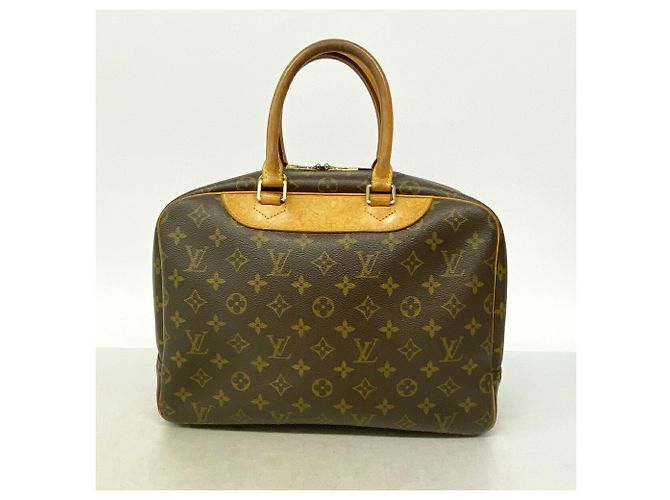 Sac à main Louis Vuitton Monogram Deauville - vue 10