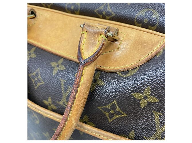 Sac à main Louis Vuitton Monogram Deauville - vue 8