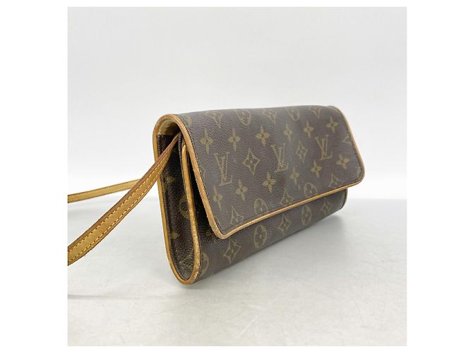 Louis Vuitton Monogram Pochette Twin GM Schultertasche - Ansicht 2