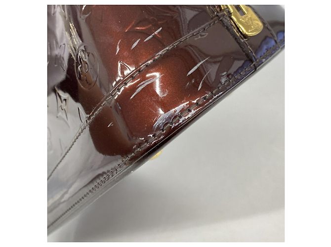 Sac à main Louis Vuitton Alma PM Vernis - vue 6