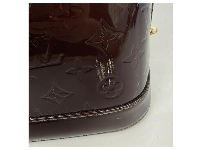 Sac à main Louis Vuitton Alma PM Vernis - vue 8