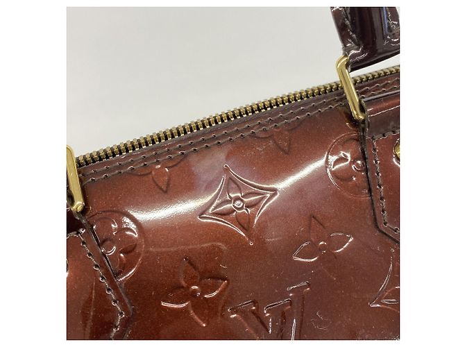 Sac à main Louis Vuitton Alma PM Vernis - vue 9