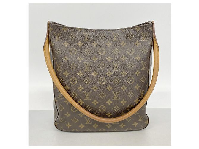 Borsa a tracolla Louis Vuitton Monogram Looping GM - vista 11