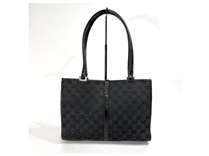 Borsa Gucci GG Supreme in tela monogrammata nera - vista 2