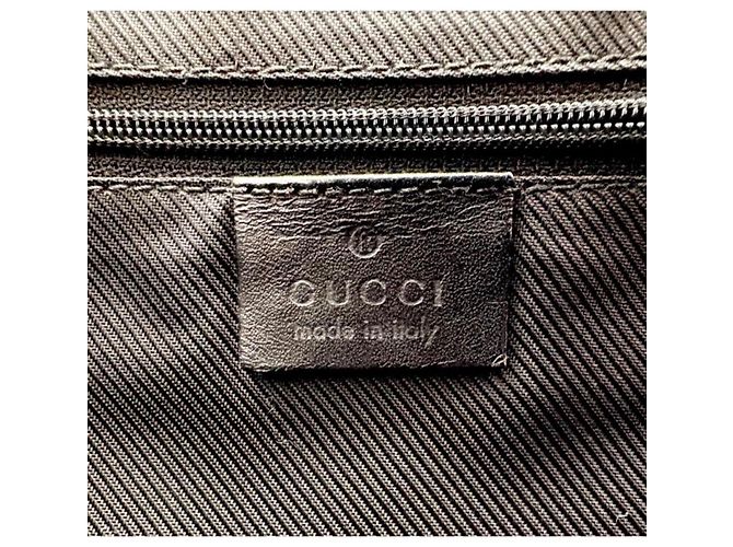 Borsa Gucci GG Supreme in tela monogrammata nera - vista 8