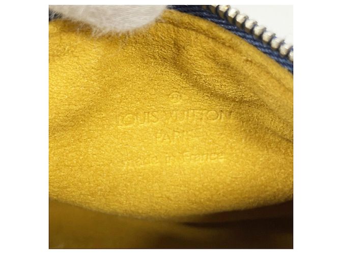 Speedy Pouch Louis Vuitton Monogram Denim - vista 5