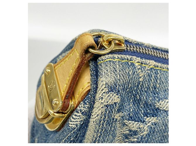 Speedy Pouch Louis Vuitton Monogram Denim - vista 6