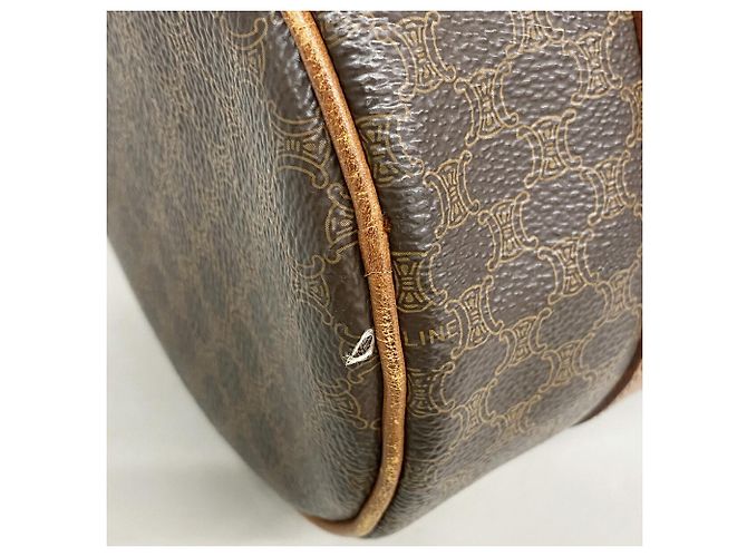 Céline Borsa Celine Macadam Brown da donna - vista 11