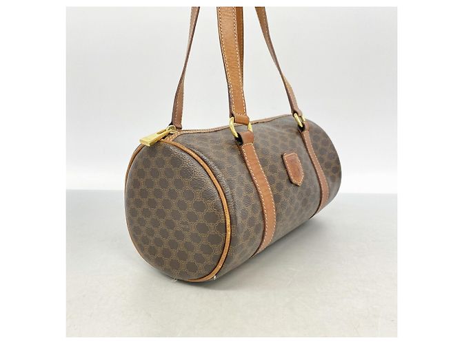Céline Borsa Celine Macadam Brown da donna - vista 2