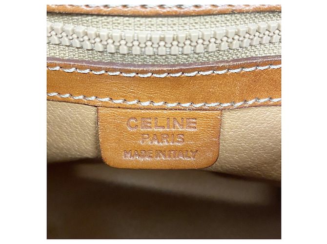Céline Borsa Celine Macadam Brown da donna - vista 5