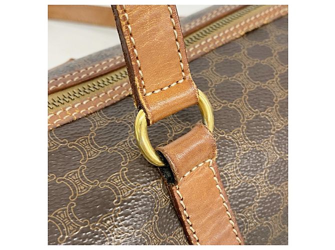 Céline Borsa Celine Macadam Brown da donna - vista 9