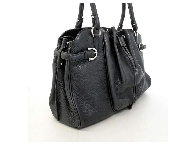 Bolsa de couro Gancini Salvatore Ferragamo - vista 2