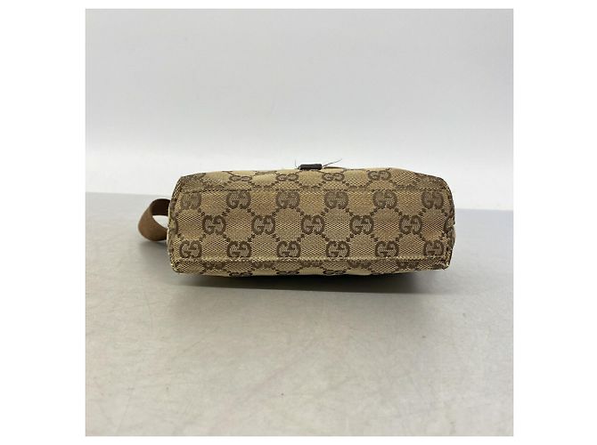 Marsupio Gucci in tela marrone - vista 3