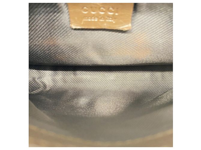 Marsupio Gucci in tela marrone - vista 4