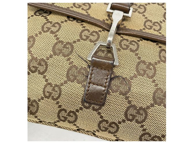 Marsupio Gucci in tela marrone - vista 9