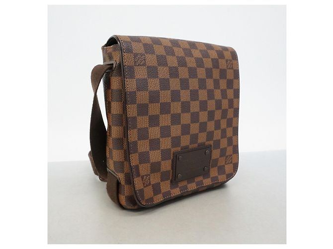 Borsa a tracolla Louis Vuitton Damier Brooklyn PM - vista 2