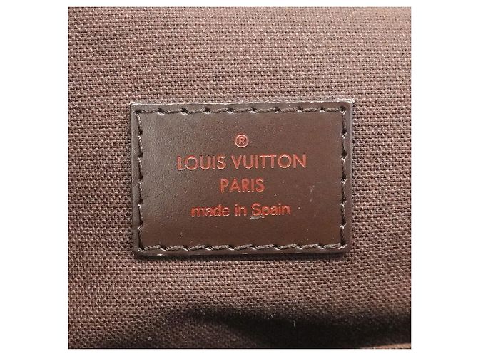 Borsa a tracolla Louis Vuitton Damier Brooklyn PM - vista 5