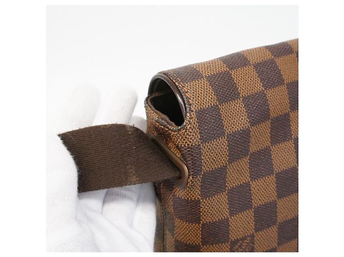 Borsa a tracolla Louis Vuitton Damier Brooklyn PM - vista 7