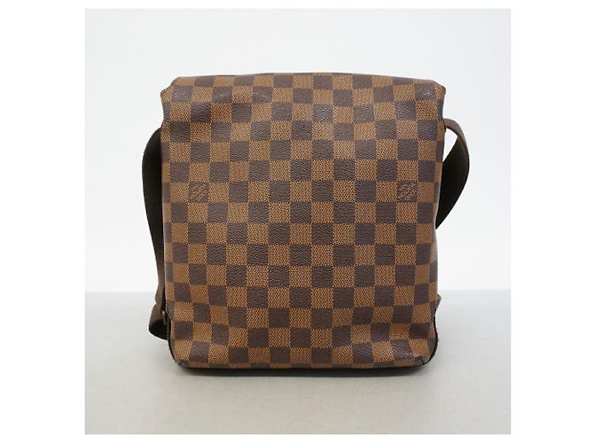 Borsa a tracolla Louis Vuitton Damier Brooklyn PM - vista 9