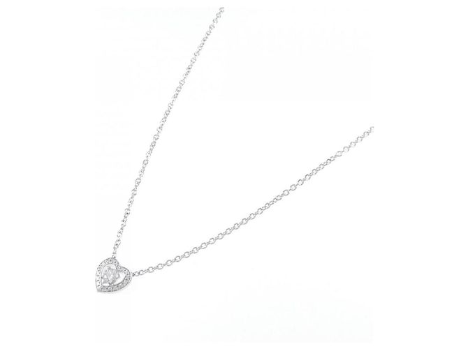 Mauboussin Collana in Oro Bianco con Cuore di Diamanti - vista 2