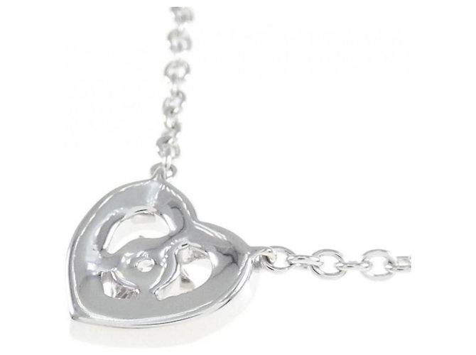 Mauboussin Collana in Oro Bianco con Cuore di Diamanti - vista 4
