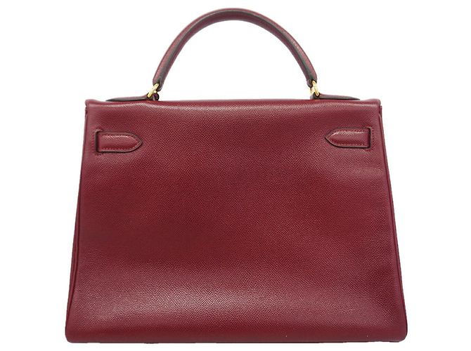 Hermès Borsa Hermes Kelly 32 in Rouge H - vista 11