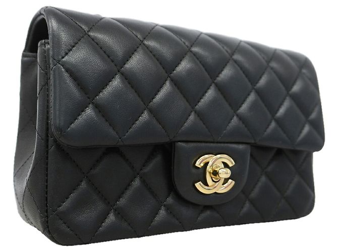 Borsa a tracolla Chanel Mini Matelassé con catena - vista 2