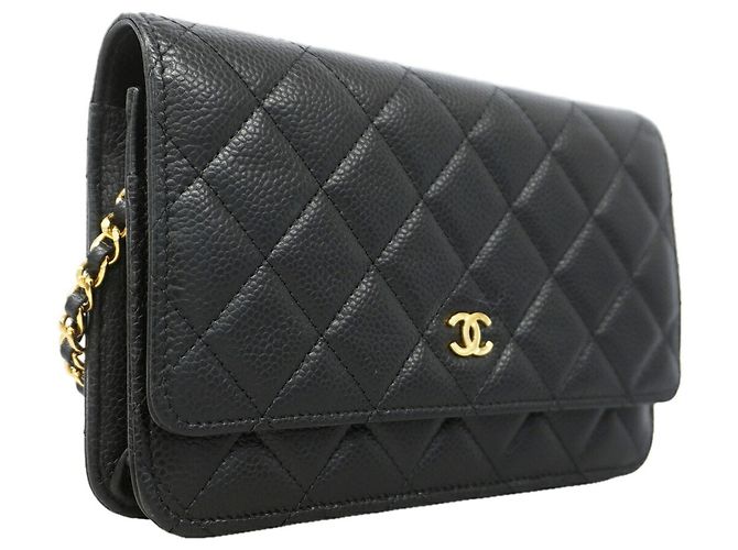 Portafoglio a spalla con catena Chanel Matelassé - vista 2