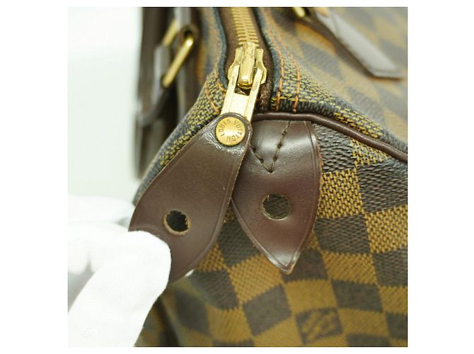 Borsa Louis Vuitton Damier Speedy 25 - vista 10