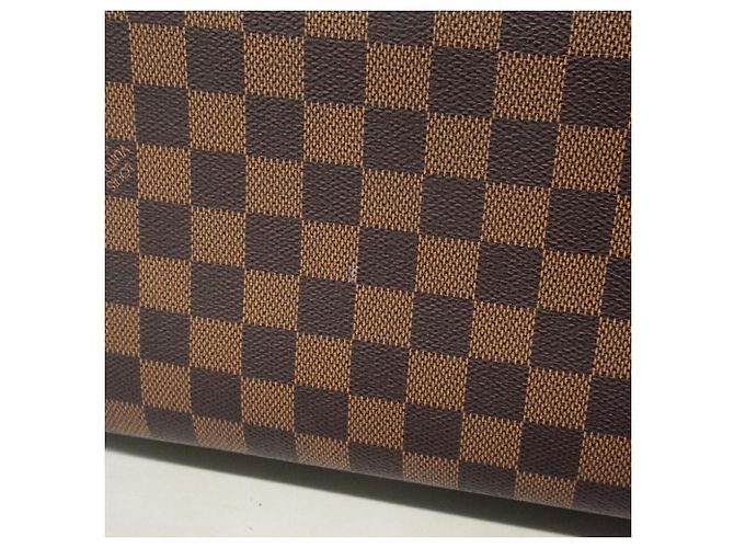 Borsa Louis Vuitton Damier Rivera MM in Ebene - vista 10